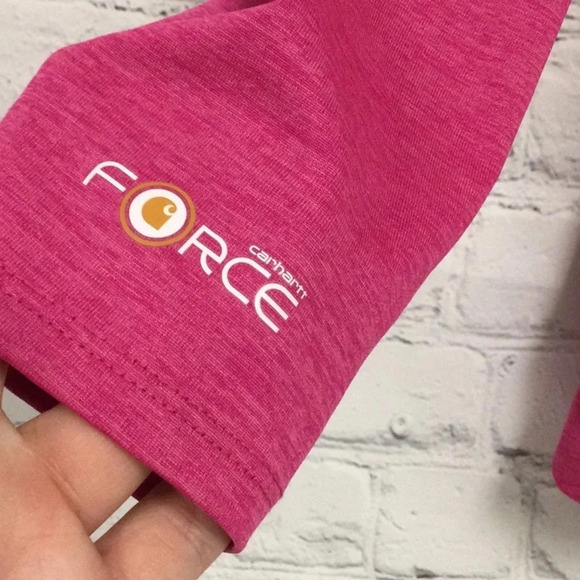 Carhartt Force Long Sleeve Deer Top size 10 Medium Girls - Picture 5 of 5